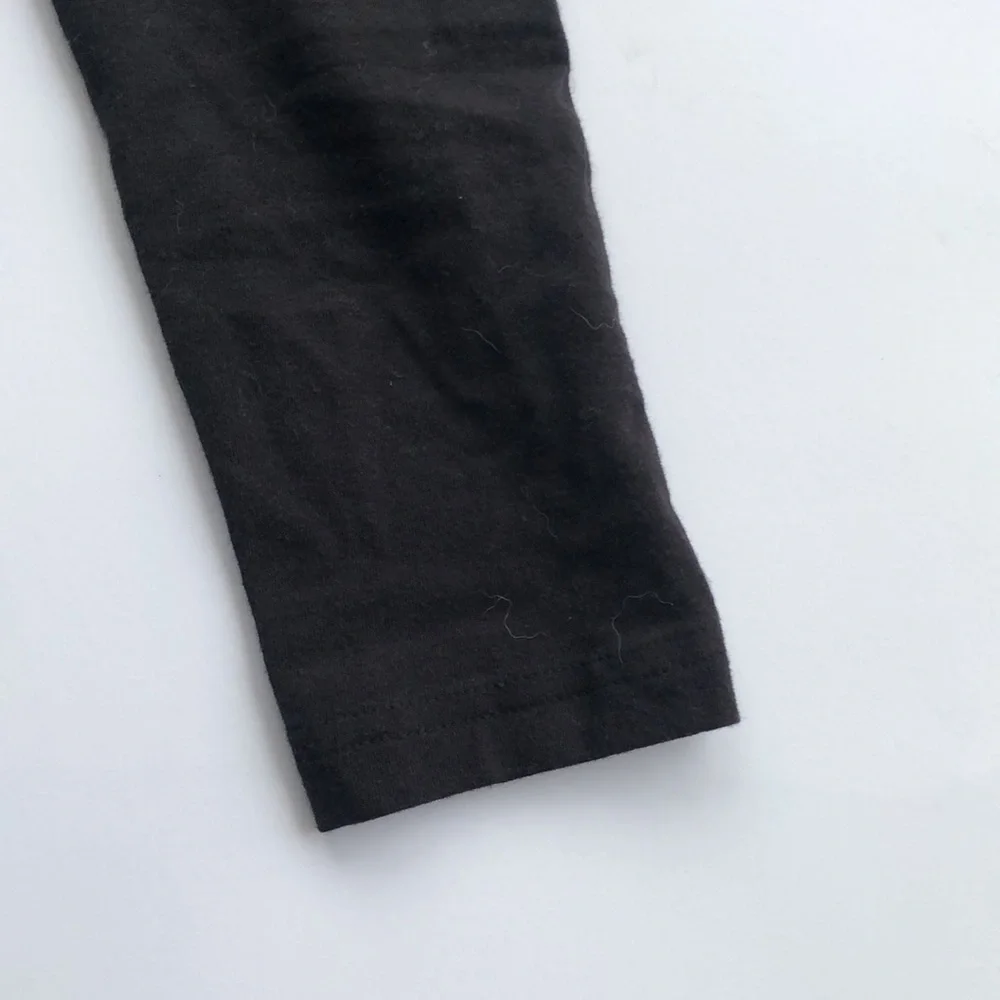 Girls black leggings with llama designed by Justice size 10/12